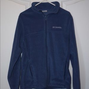 Columbia fleece zip-up